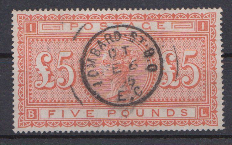 GB SG137 Superb used with Certificate
