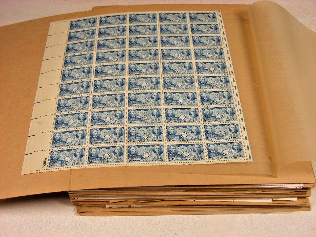 US incl 906 China Old time accumulation of Complete Sheets and multiples of