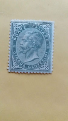 Italy High Value 5 Centesimi MNH Stamp as Originally Issued as Per Photo 