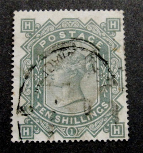 nystamps GB Great Britain Victoria Stamp  74 Used 3250