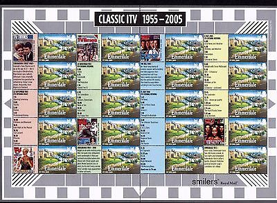  GB LS26a 2005 Classic ITV Generic Sheet Error times out of sequence UM Mint 