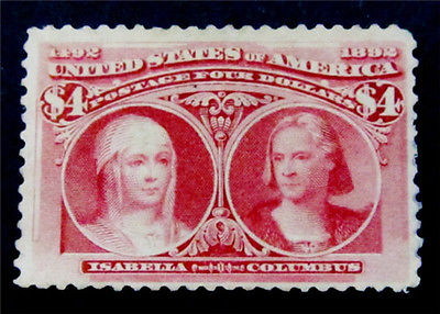 nystamps US Stamp  244 Mint OG H 2150