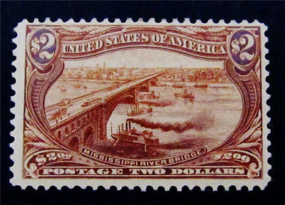nystamps US Stamp  293 Mint OG H 1800