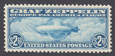 US 1930 Zeppelin 260 Blue C15 Mint NH Cat val 975