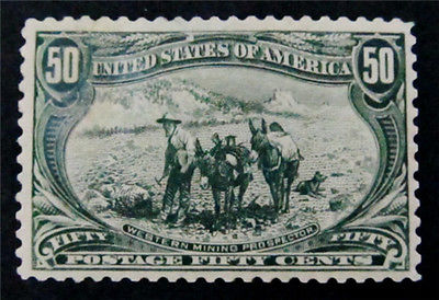 nystamps US Stamp  291 Mint OG NH 1900
