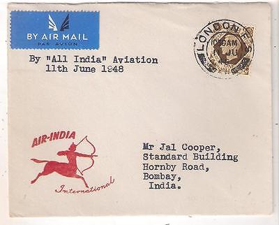 26135 GB First flight by All India Aviation to Bombay 11 Jun 1948