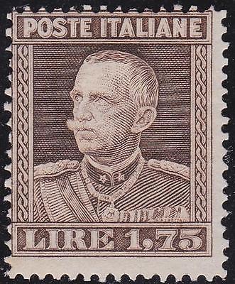 ITALY 1929 VEIII L175 brown perf 13 34  MH  Rare G76176