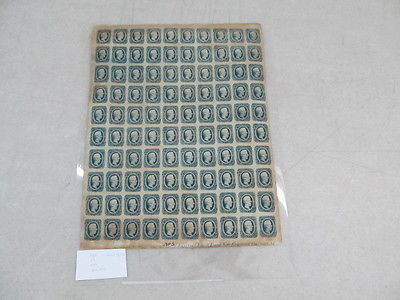 nystamps US CSA Confederate State Stamp  12 Mint OG H 2500 Rare sheet of 100