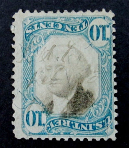 nystamps US Revenue Stamp  R109a Used 2000 Inverted Center