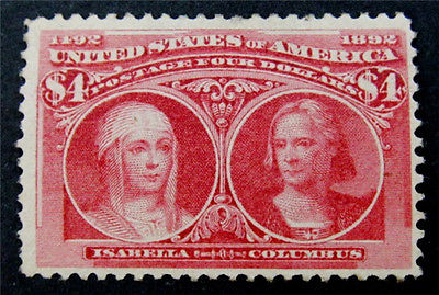 nystamps US Stamp  244 Mint OG H 2100