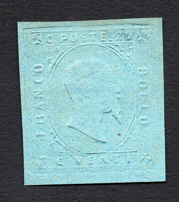 Italy Sardinia 1853 stamp  Mi5 ND MNG CV11000 lot2