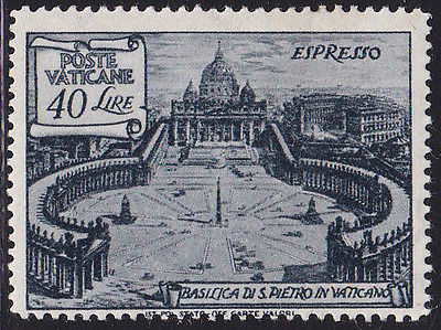 Vatican E11a Perf 1312 x 14 PERFORATION VARIETY Fresh VF MNH