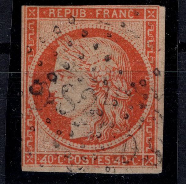 PP5861 FRANCE  MAURY  5 OBL  USED 8 500
