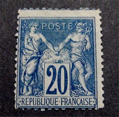 nystamps France Stamp  71 Mint OG H 40000