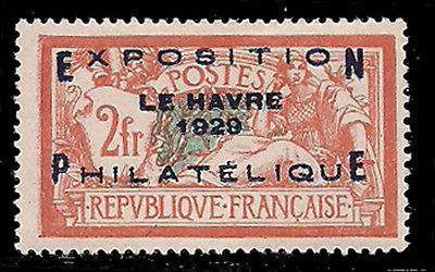 France 1929 Stamp Exhib 2Fr orange Sc246 MLH 600