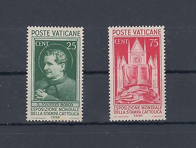 Vatikan Vatican Mi 53 und 55 postfrisch MNH