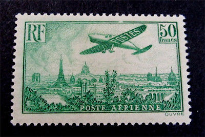 nystamps France Stamp  C14 Mint OG H 825