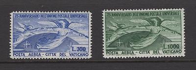 Vatican 1949 Angels Air Mail Set  OG MNH  SC C18C19  Cats 18000