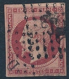 37381 France 1853 Good SCARCE classical stamp FineVF used Value 3475
