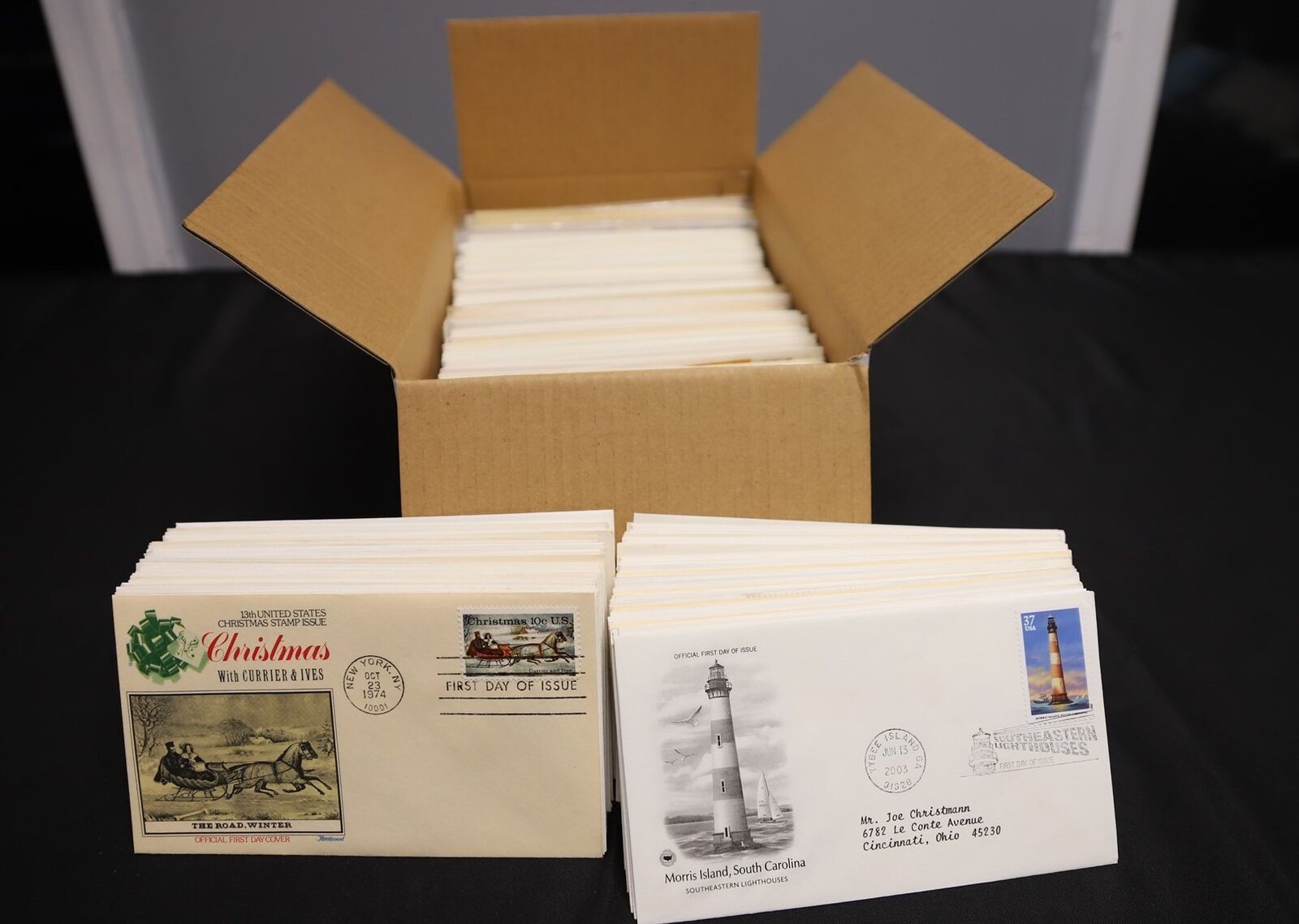 AMAZING US FDC COVER LOT 500 DIFFERENT 1950S TO 2000S VARIETY FREE SHIP NR