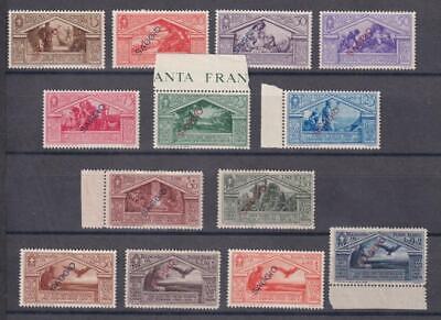 ITALY 1930 Virgil compl set with airmail ovpd SAGGIO ESSAY certificate  M255