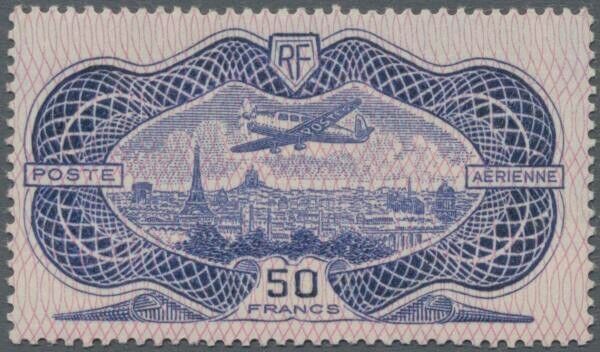 MOMEN FRANCE SC C15 1936 MINT OG NH VF SIGNED 1700 LOT 1400