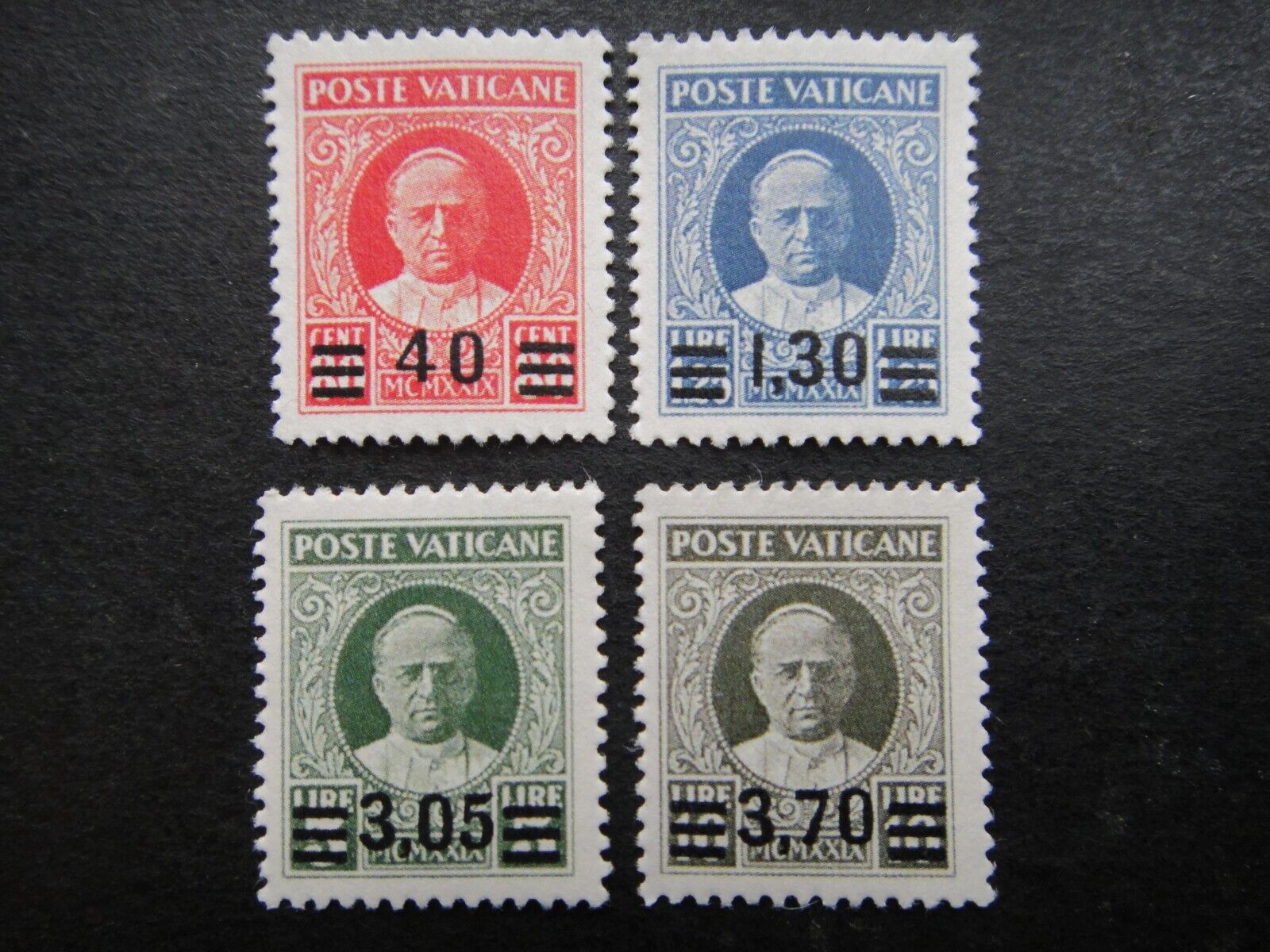Italy 1934 Stamps MNH Vatican City Provvisoria Airmail