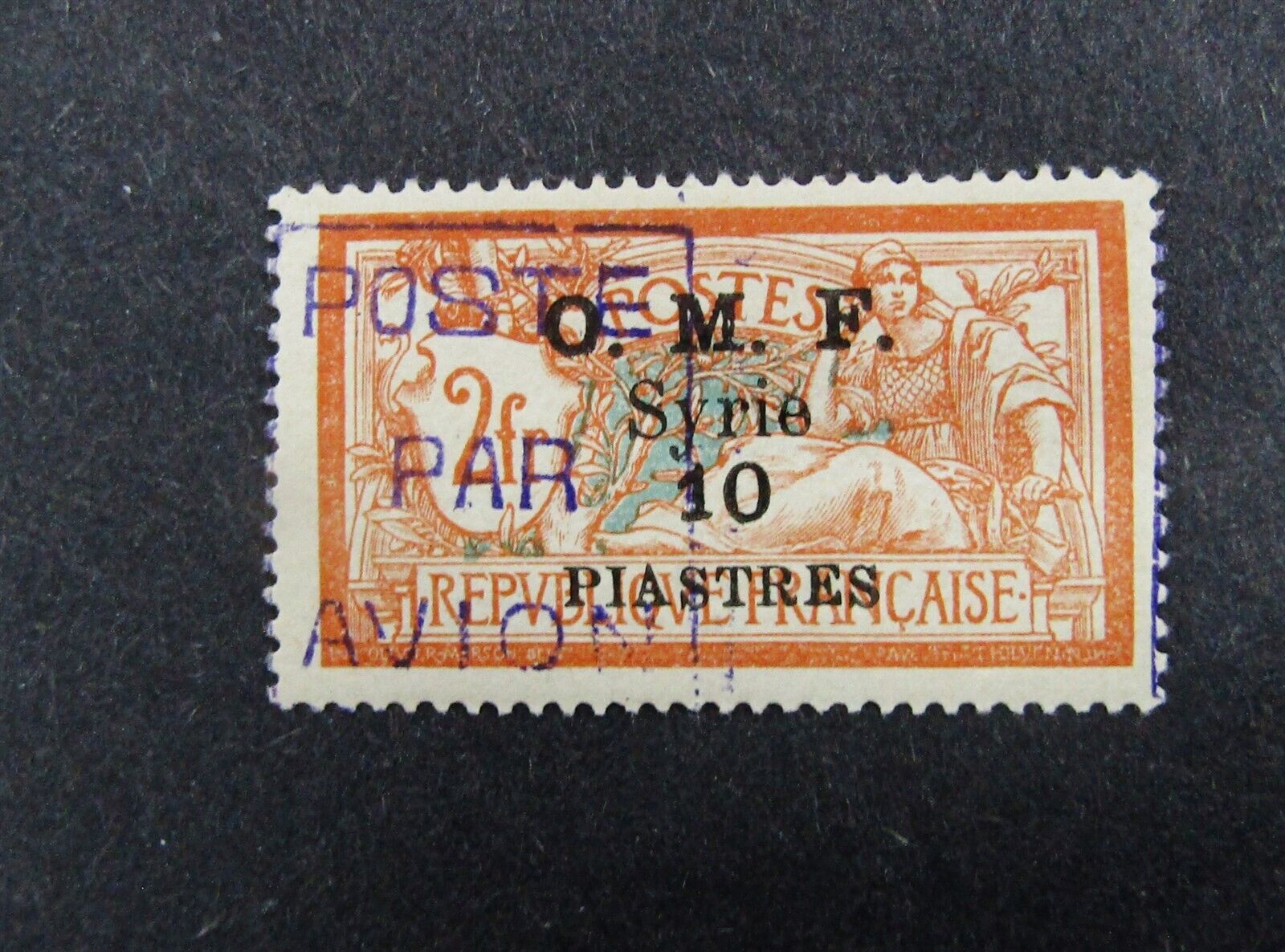 nystamps France Colonies Stamp  C6 Mint OG H 510 Signed        O6y3082