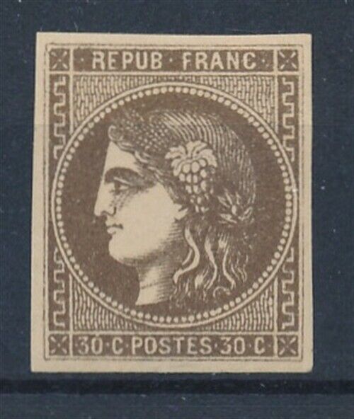 58931 France 1870 Very good MNH VF big margins signed Calves stamp 700