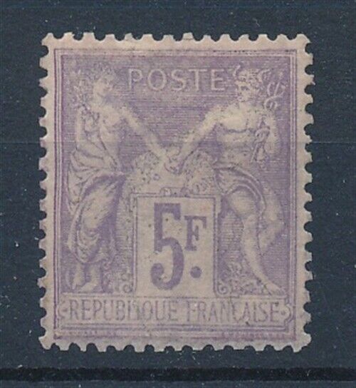 58958 France 1877 Rare type II MNH Fine stamp 1000