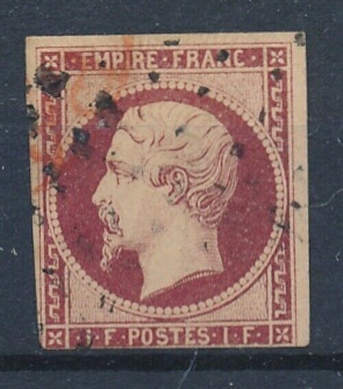 35197 France 1853 Good SCARCE classical stamp VF used signed CALVES V3670