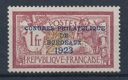 59402 France 1923 Bordeaux Rare MNH VF multiple signed stamp 1050