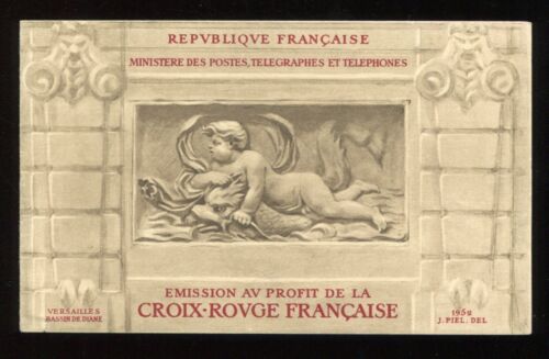 FRANCE 1952 RED CROSS Welfare MNH BOOKLET High Cat